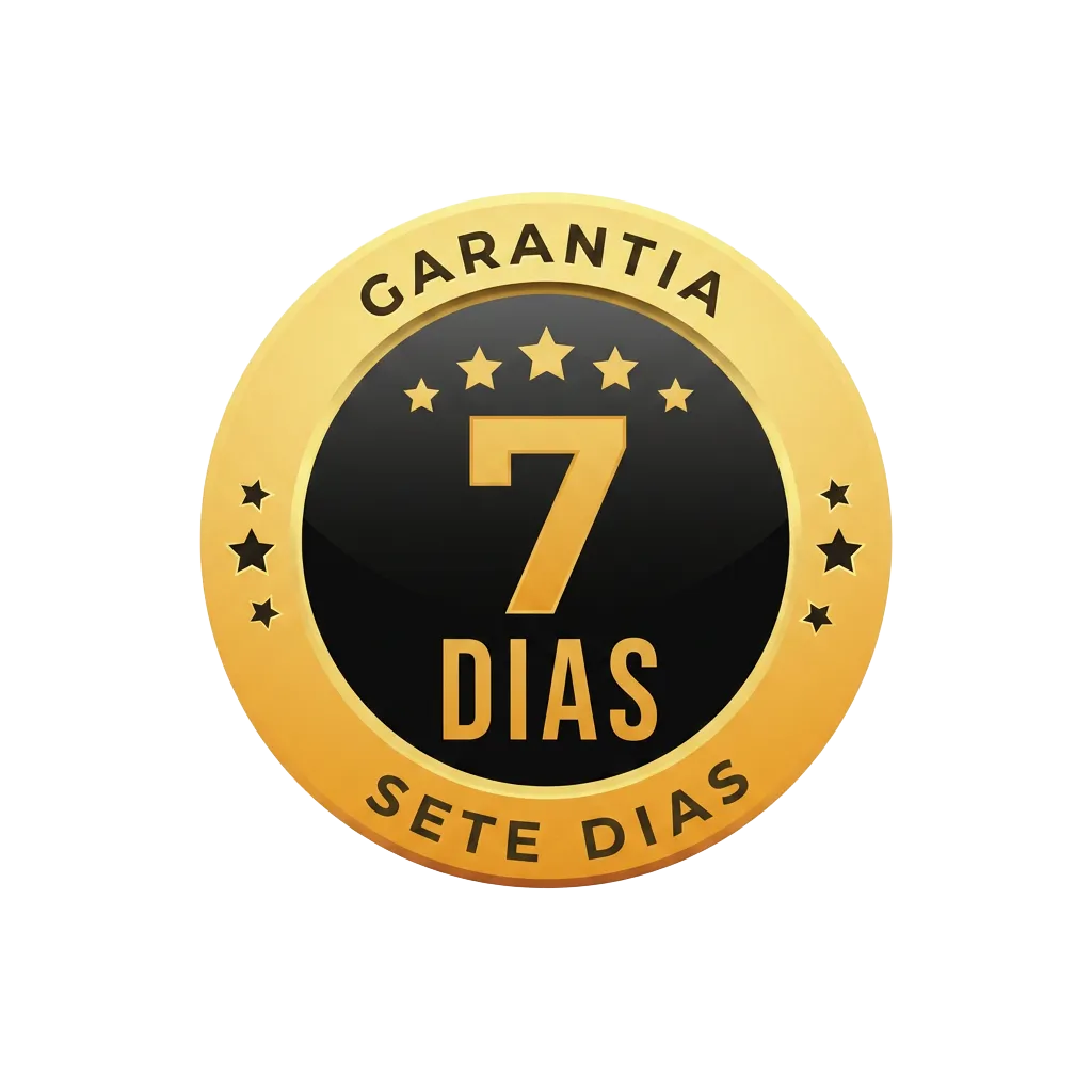 Selo de garantia de 7 dias